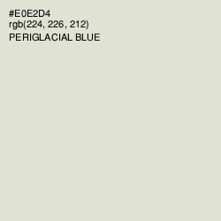 #E0E2D4 - Periglacial Blue Color Image